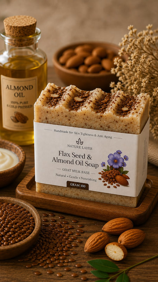 Flax Seed & Almond Oil Soap