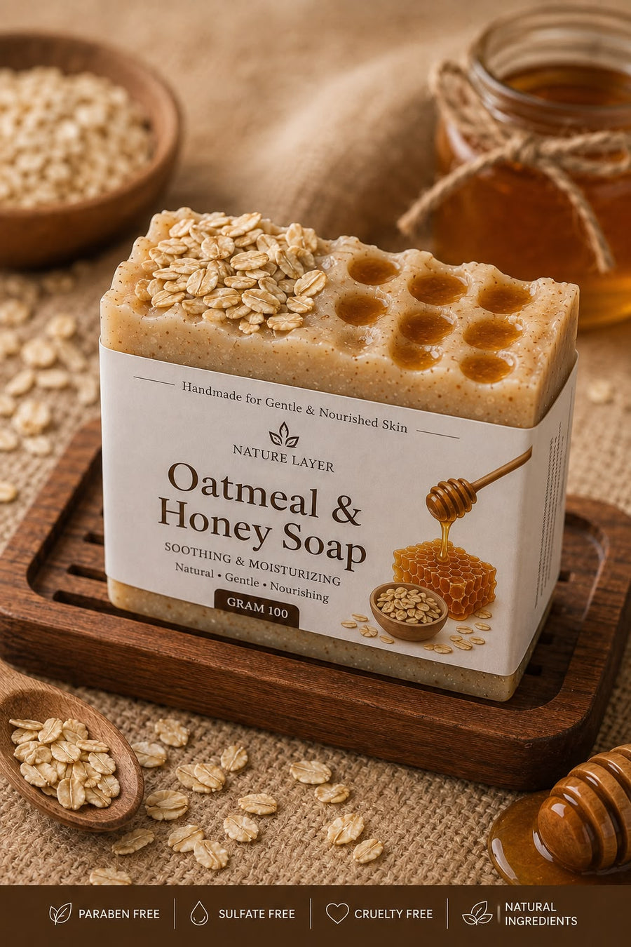 Oatmeal & Honey Soap