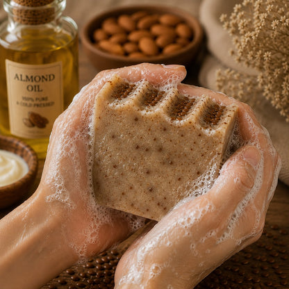 Flax Seed & Almond Oil Soap