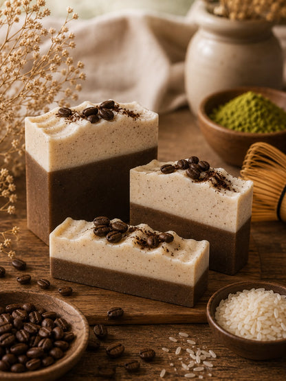 Coffee Rice & Kojic Acid Soap