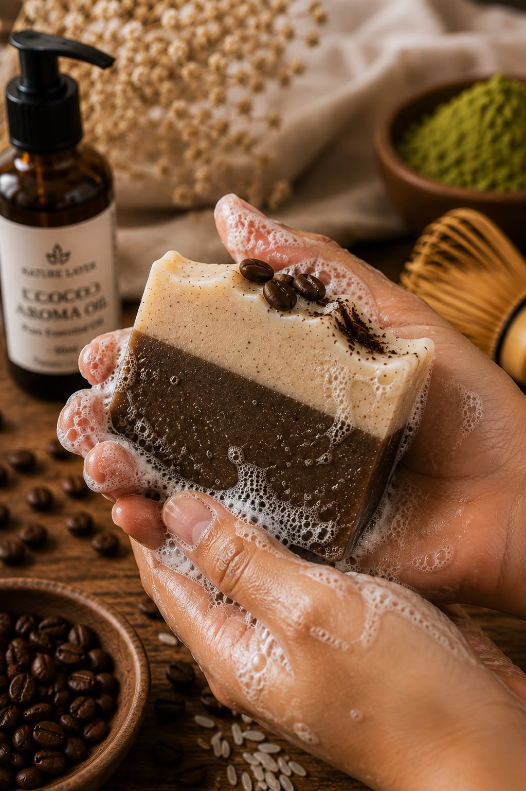 Coffee Rice & Kojic Acid Soap