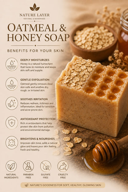 Oatmeal & Honey Soap
